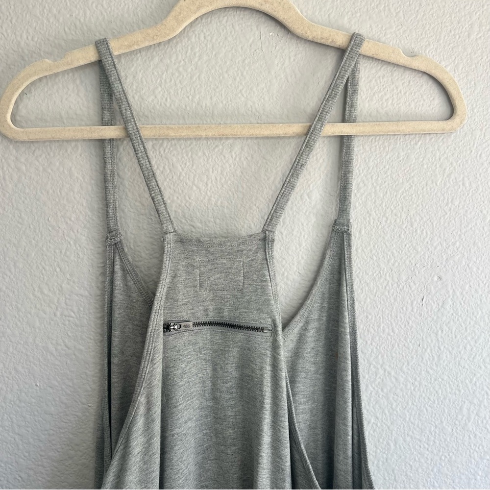 NWOT Free People Movement Hot Shot Onesie Heather Grey - Picture 6 of 6